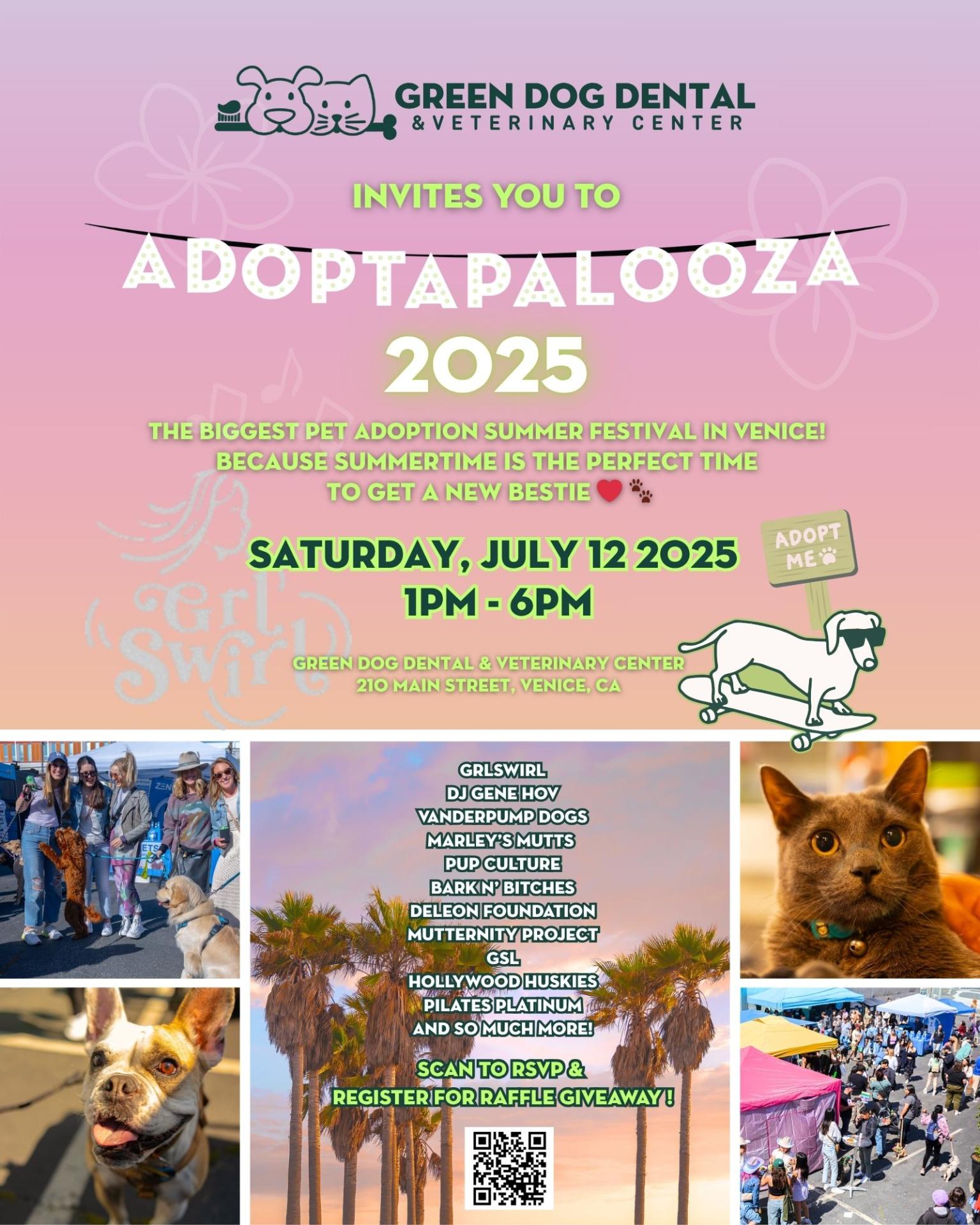 Green Dog Adopotalooza in Venice Beach