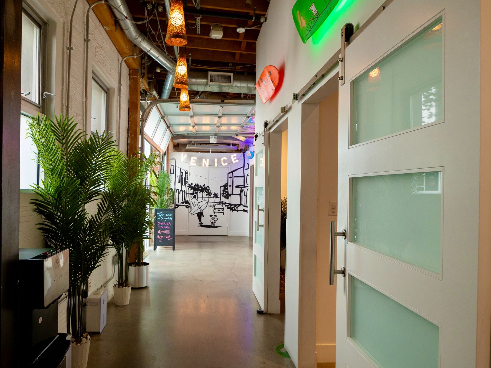 Front doorway of our Venice location